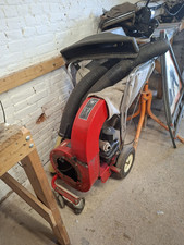 Petrol Leaf Vacuum Collector, Red/Black, with Hose & Collection Bag