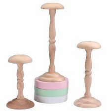 Espositore per Cappelli, Porta Cappelli Leggero a Forma di Cupola, in Legno,