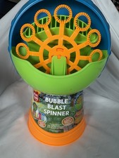 Play Day Bubble Blower Machine Blast Spinner Pool Party Summer Toy Kids Automati