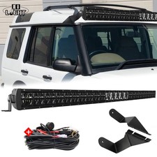Fits Land Rover Discovery 1 & 2 52" LED LASER LIGHT BAR + Brackets Mounts +Wire