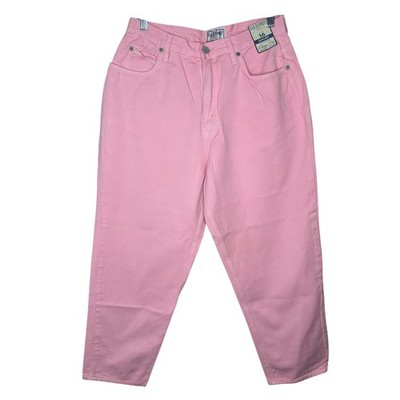 Basic Equipment NWT Jeans Quality Endures Pink Easy Fit Mom Jeans Size 16 Short