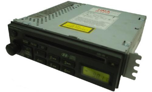 2001 To 2006 Model Fits Hyundai Santa Fe Factory Am/Fm Stereo Radio Cd Player