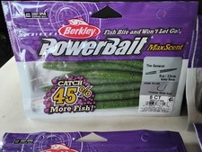 Berkley Power Bait  Max Scent Lil General And General Lot Of Five New Sealed