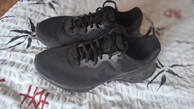 Nike Herren Revolution 6 Sneaker schwarz Mesh Atmungsaktiv Laufschuh EU 43