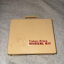 Vintage 1977 Fisher Price Medical Kit Doctor Nurse Play Set 936
