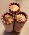 2025 Philadelphia Mint, Lincoln Shield Cent 3 Rolls. Bank-Rolled. Uncirculated. — photo 3