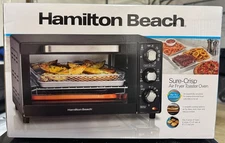 Hamilton Beach Sure-Crisp Air Fryer Toaster Oven Black - 31404