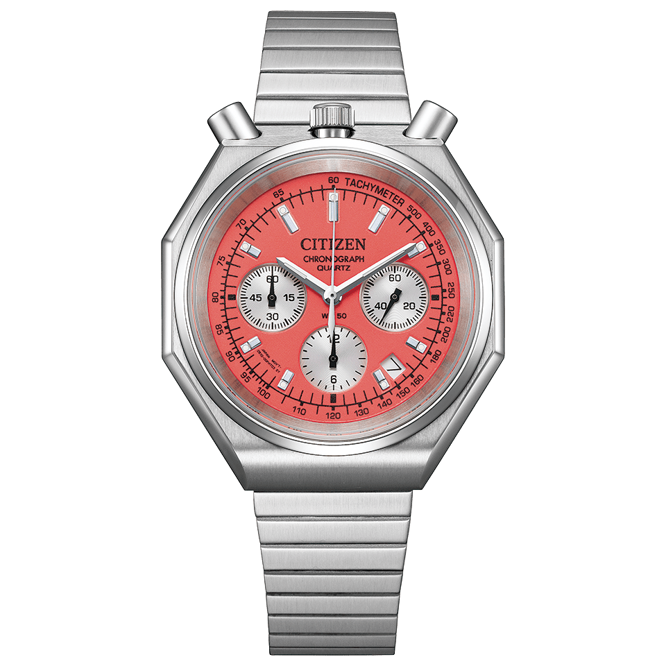 CITIZEN Tsuno Chrono AN3700-89Z Playground Edition Red Dial