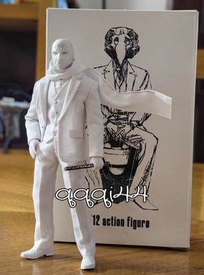 Atoncustom Moon Knight Mr.Night Suit Styling Model 1/12 Action Figure Model Gift
