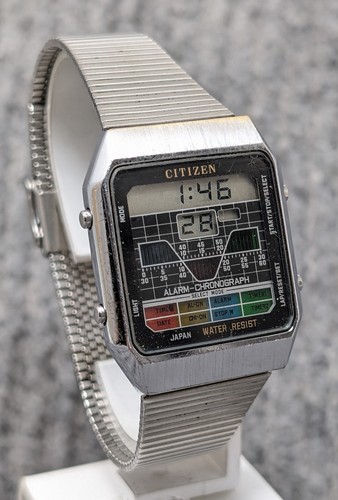 Orologio Citizen DQ-5012 Astro vintage chronograph citizen D040 rare watch japan - Foto 5 di 9