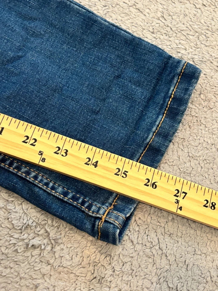 Jeans Tommy Hilfiger Niños 10R Jóvenes Envejecidos Pierna Recta Cintura Ajustable Foto 4 de 4