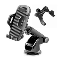 Universal 360  Mount Holder Car Windshield Stand For Mobile Cell Phone GPS Black
