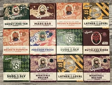 New! Lot of 12 Dr. Squatch Limited Edition Men's Natural Soap 5oz Briccs