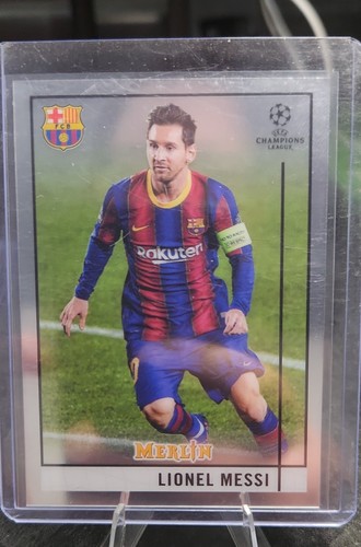 2020-21 Topps Merlin Collection Chrome Uefa Champions League - Lionel Messi #1