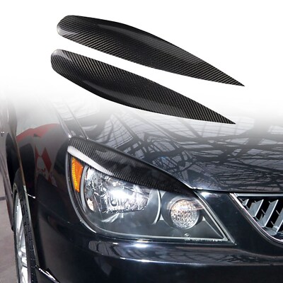 Carbon Fiber Eyebrow Eyelid for Mitsubishi Lancer Ralliart Sportback LS 04-06