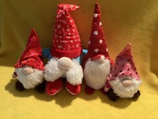     Valentine Gnomes Different Sizes Sold As LOT