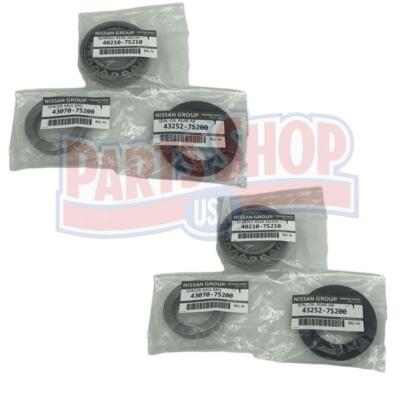 Rear Axle Bearing Inner Spacer Oil Seal Kit Fit