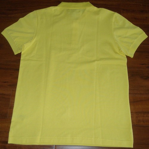 Adidas Originals Polo Piqué bestickte Golfshirts Herren klein gelb X41231 - Bild 2 von 4