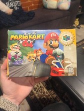 Mario Kart 64 Nintendo 64, 1997 BOX ONLY w/ Booklet Very Good, Clean Condition