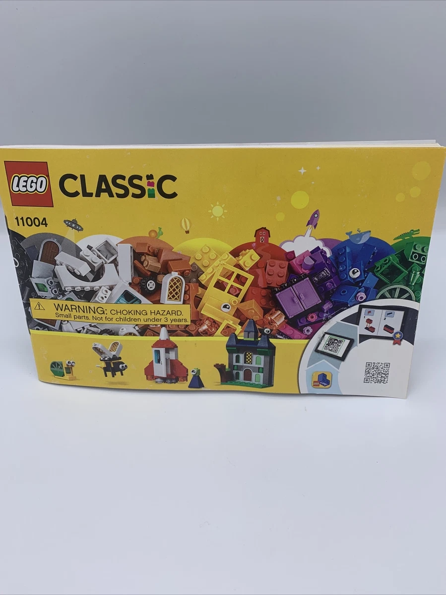 lego 11004 Instruction booklet this is only the booklet no Legos . LB04