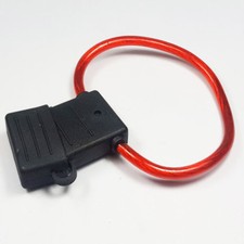 Maxi Blade Fuse Holder Splashproof 80A 8 AWG Cable In Line Car Auto