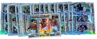 2021 Bowman Talent Pipeline Complete Insert Set - 20 Cards
