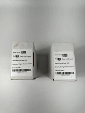 (2 Pack) ADT Wireless Indoor/Outdoor Doorbell Camera (DBC835) - New (Open Box)