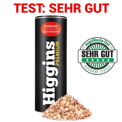 Higgins Räucherchips   Kirsche Premium Räucherchips BBQ Räuchern Grillen