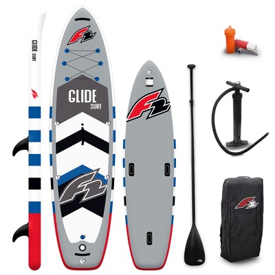F2  SUP Stand Up Paddle Board Glide Surf  10'2''  Grau 2024