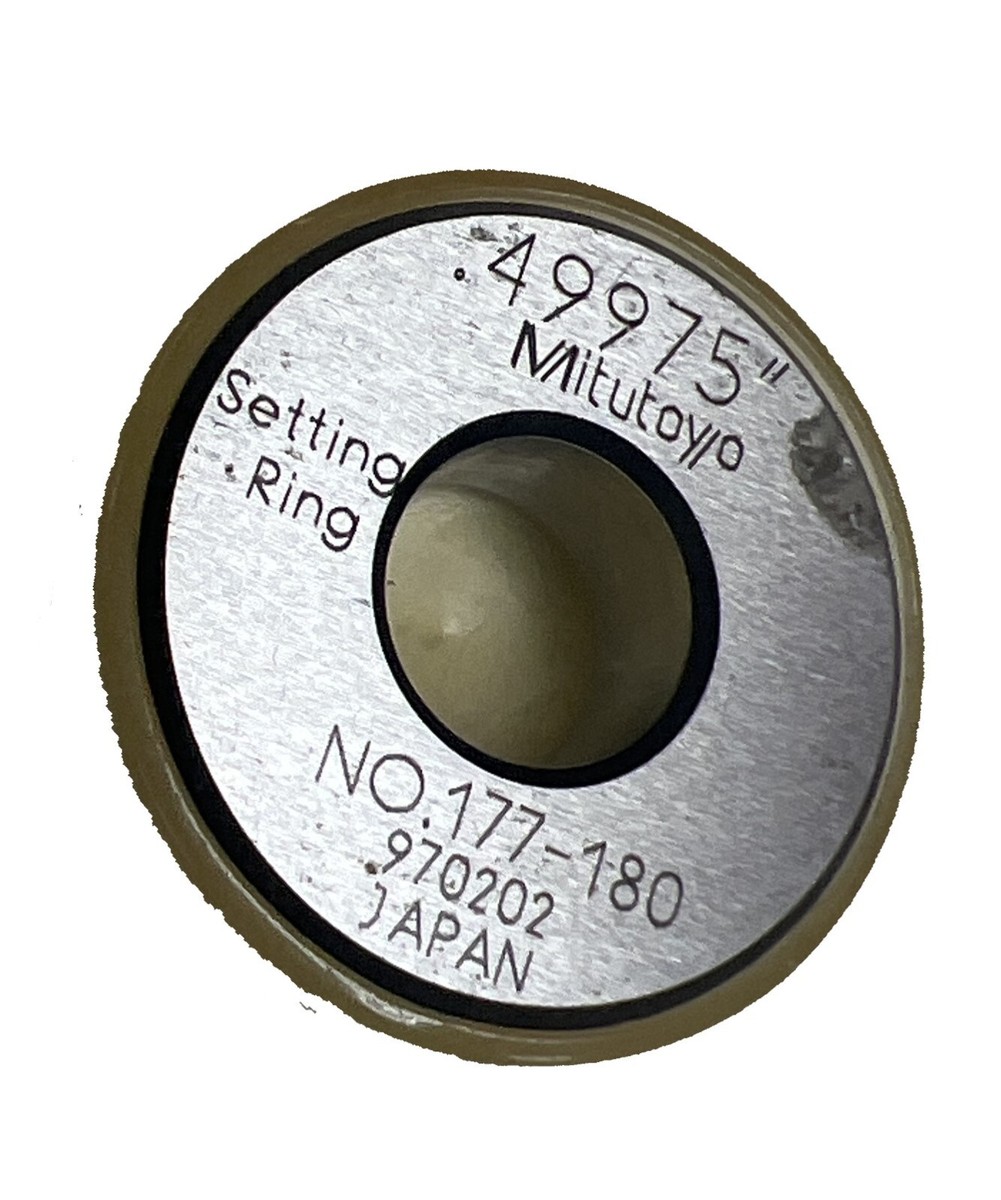 トミタ様 MITUTOYO SETTING RING .49975