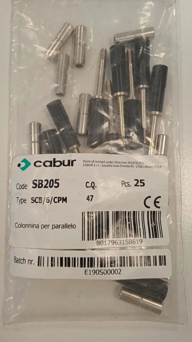 HXH Set Da 30 Morsetti Per Cavi In Acciaio Inox 304 Con Rivestimento In Gomma – Viti Incluse, Uso Industriale