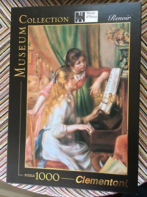 Renoir Ladies @ the Piano Clementoni Museum Collection 1000 Piece Puzzle d'Orsay