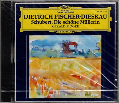 DIESKAU ''SCHUBERT: DIE SCHONE MULLERIN'' CD 1972 deutsche grammophon sealed