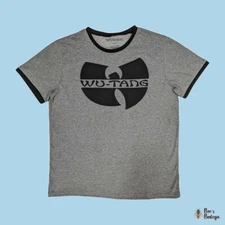 Wu Tang Clan: ‘Classic Logo’ Ringer T-Shirt *Official Merchandise*