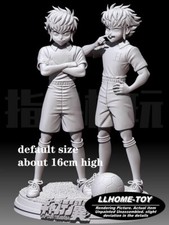 Anime Football brothers Funny stand Resin 3D Print GK Kit Figure Unpainted