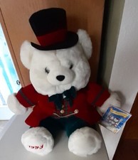 20  Vintage Bear Plush 1993 150th Anniversary Charles Dickens A Christmas Carol
