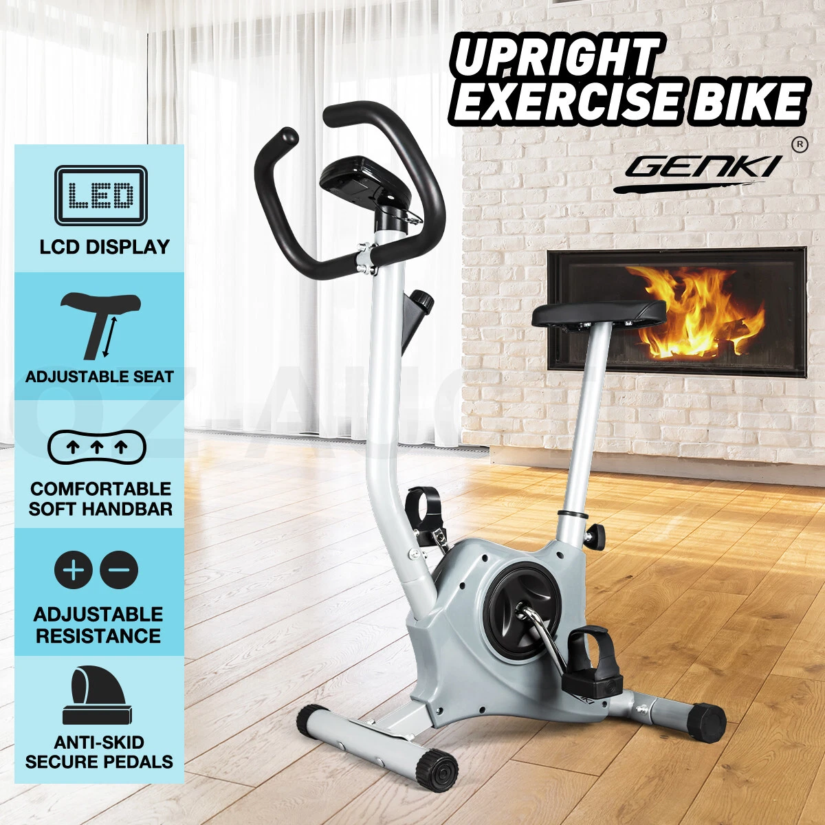 Genki upright outlet exercise bike