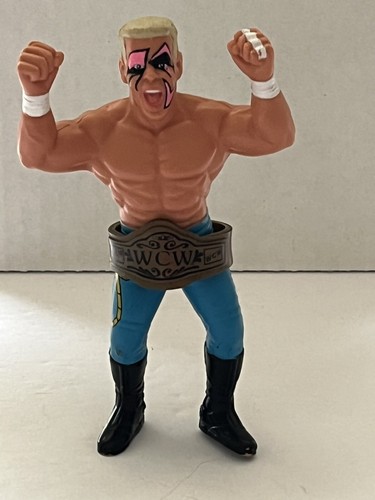 Vintage 1990 WCW Galoob Sting Wrestling Action Fig...