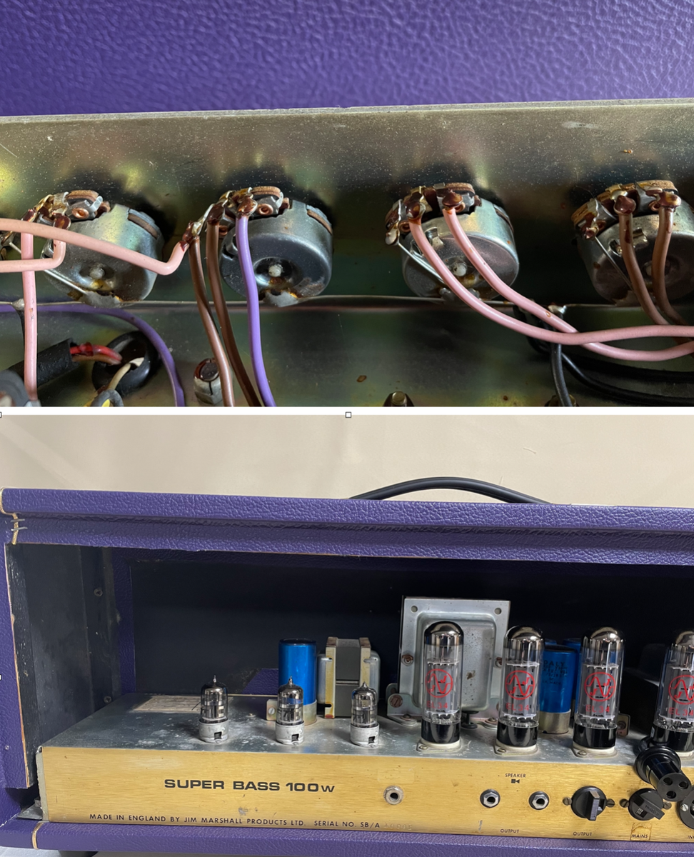 Marshall JMP-1&EL34 100/100他 MARSHALL EL34 100/100 POWERAMP for sale - Price and Used Value