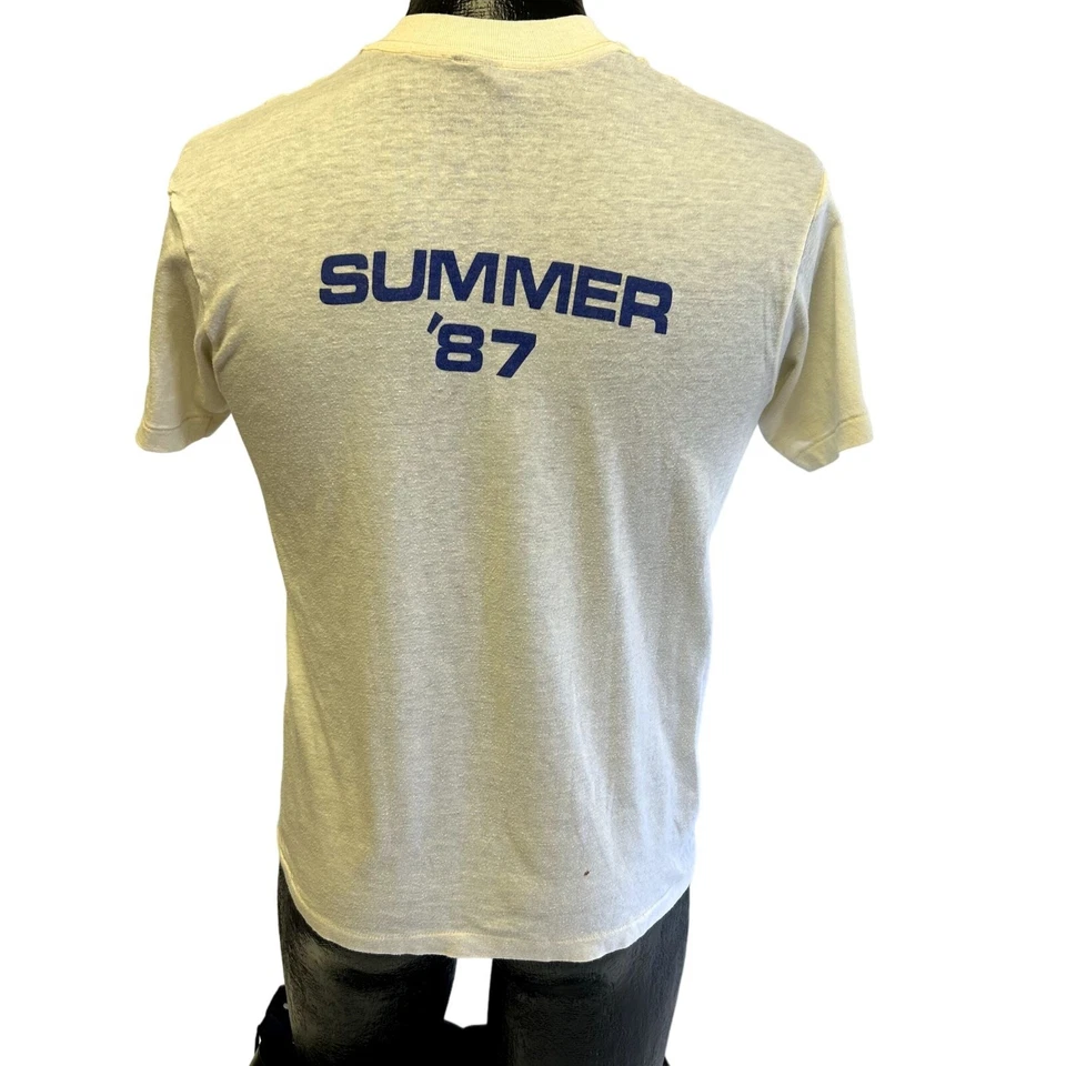 Винтажная футболка 80-х Touch of Gold MAGIC ATTIC Myrtle Beach 1987 SUMMER 50/50 SURFER - Изображение 3 из 4