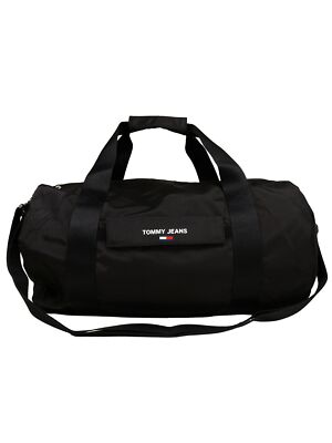 Tommy Jeans Herren Sporttasche TJM Essential Duffle Schwarz AM0AM08849