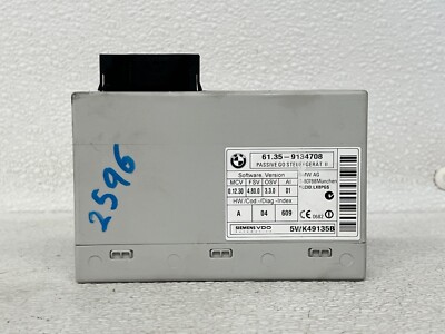  2009-2016 BMW Z4 PARK DISTANCE & COMFORT ACCESS CONTROL MODULE OEM LOT2596
