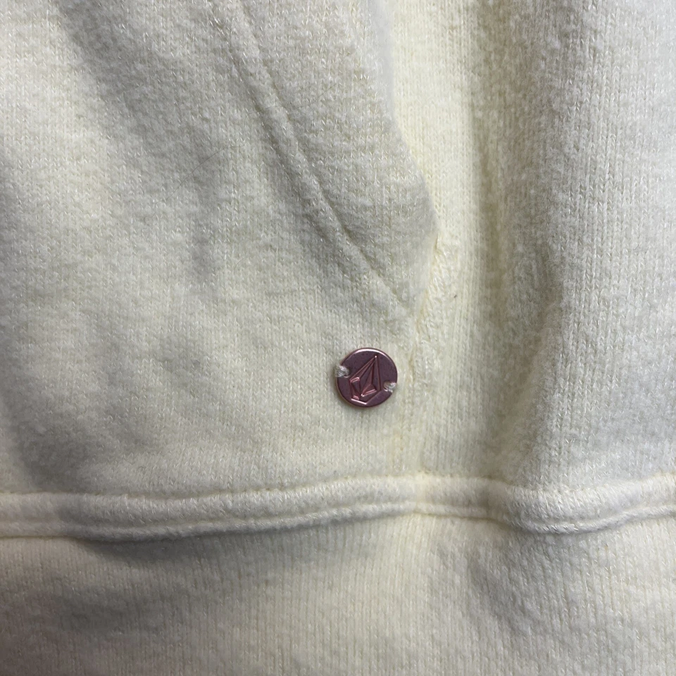 Volcom Talla XS (0-2) Lived in Lounge Mujer’s Cremallera Completa Amarillo Foto 4 de 4