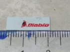 1/18 Lamborghini Badge Diablo Decal Set