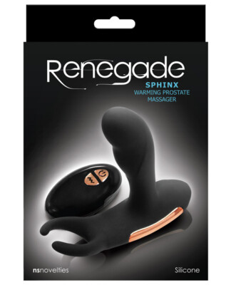 Renegade Sphinx Warming Prostate M*ssager - Black