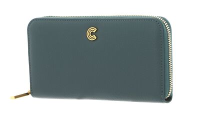 COCCINELLE Myrine Zip Around Wallet Geldbörse Kale Green tannengrün Neu