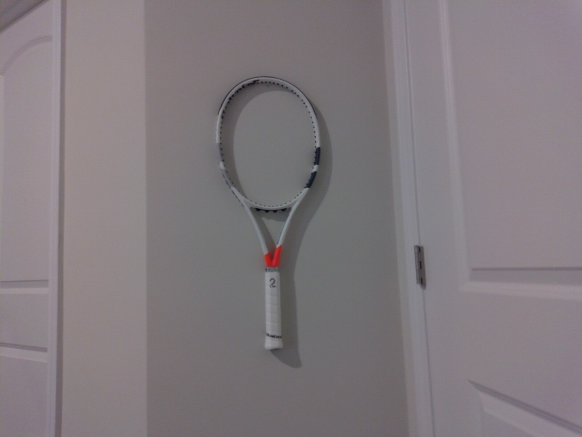 2017 Babolat pure strike 100 tennis racquet Grips is 4 3/8 2 of 2