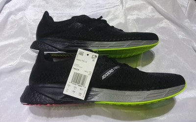 MENS ADIDAS ADIZERO Pro Black carbon plate SHOE sz 12 | eBay