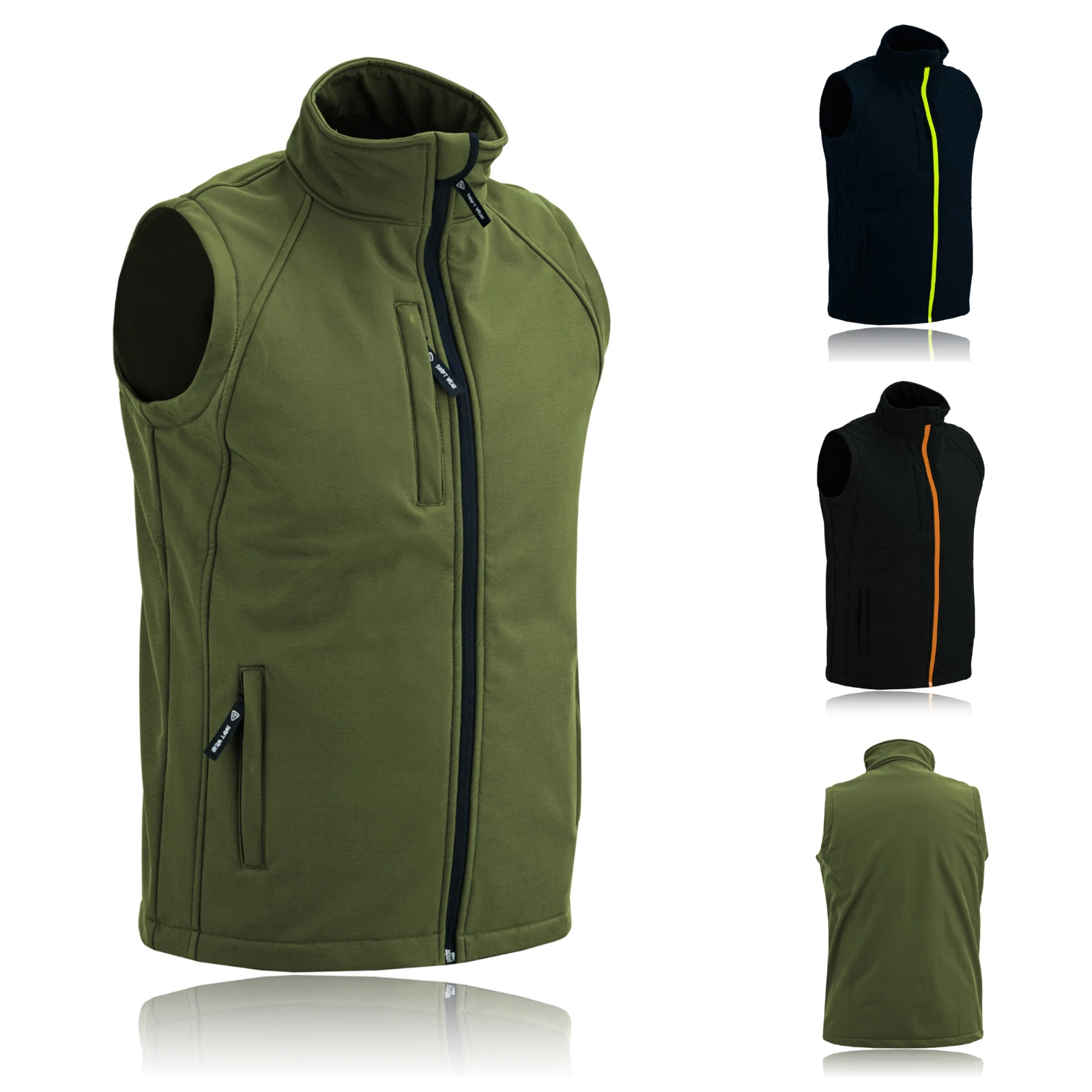 Windproof Softshell Jackets Gillet Outdoor Travel Casual Zip Up Work Fleece Line
Opens in a new wind