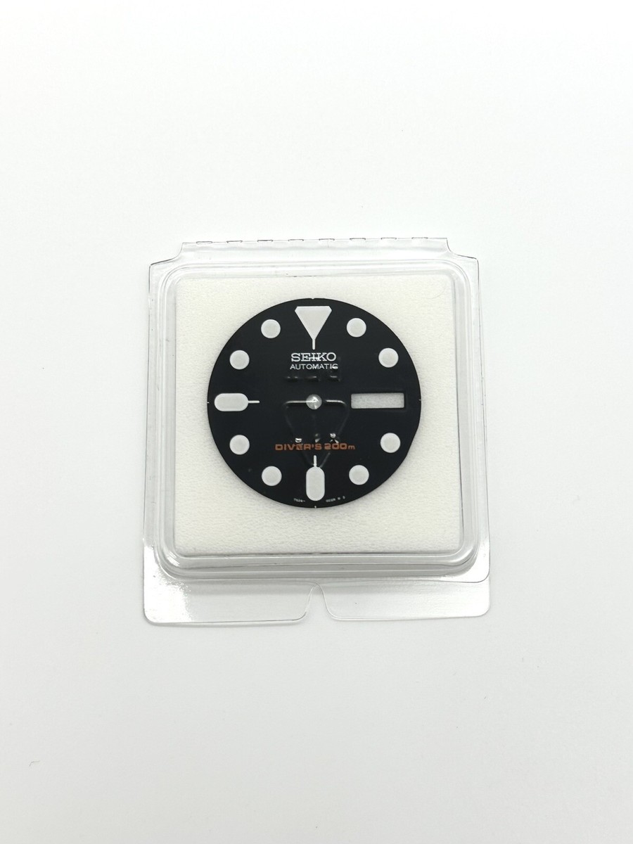 SEIKO Genuine Black Dial 7S26-0020 SKX007 -2 K2 K1 Part 28.5mm